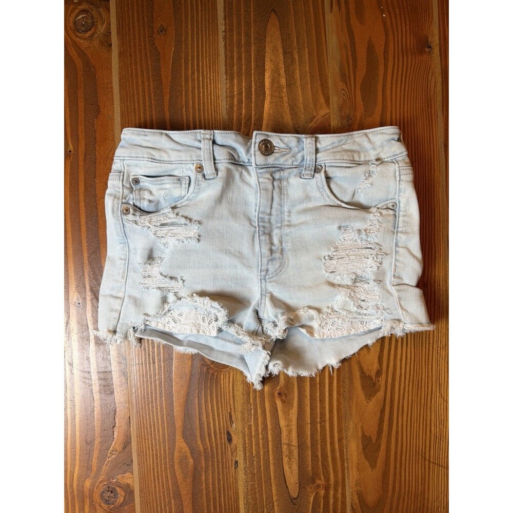 American Eagle Outfitters Women's Denim Shortie Size 6 Stretch